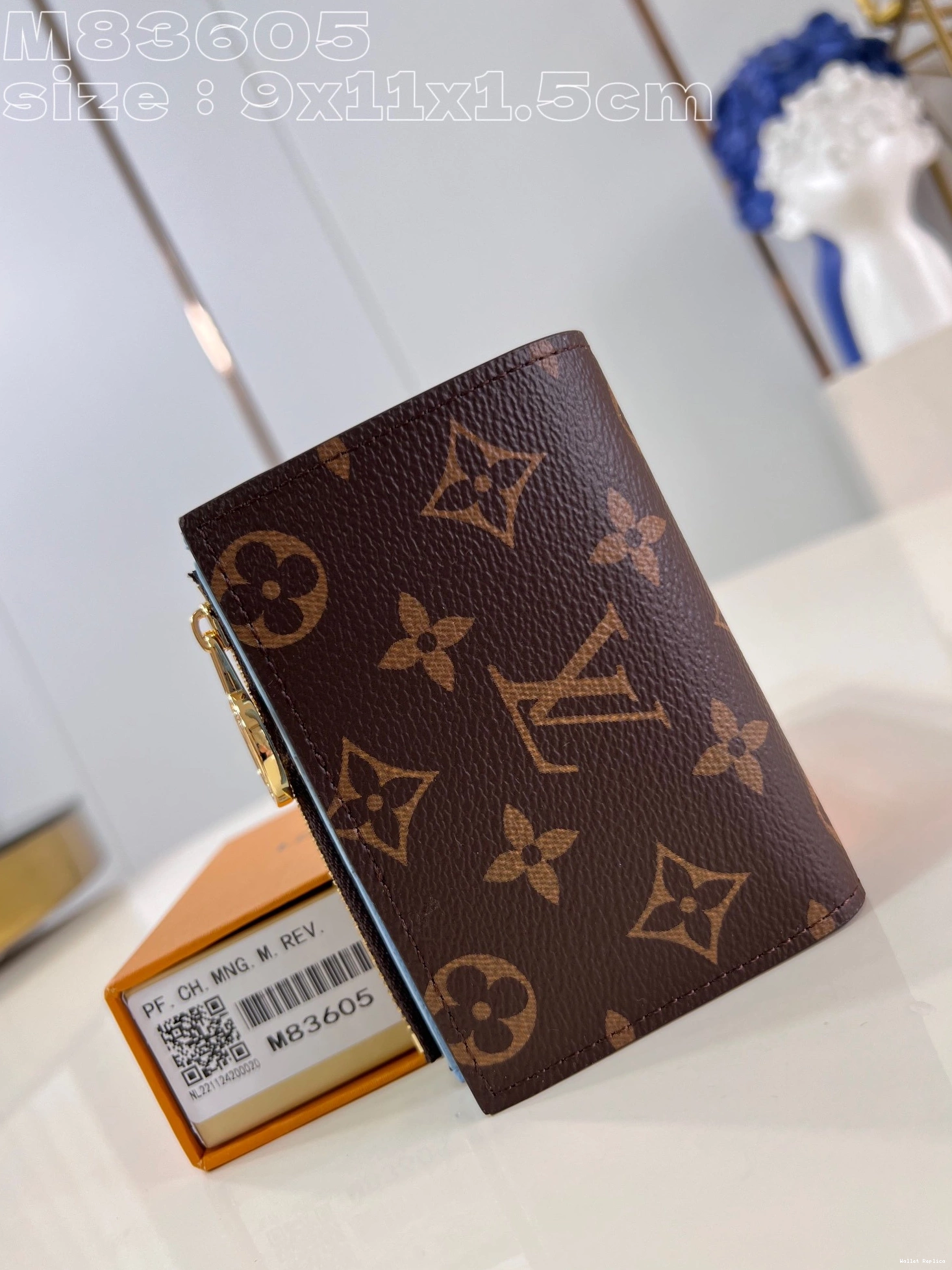 Cheap 9*11.5*1.5CM Wallet VUITTON LOUIS Lisa - 0731